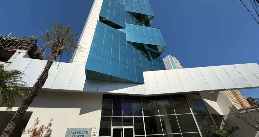 Sala à venda e para alugar em Campinas, Cambuí, com 100 m², Condomínio Edifício Hannover Tower