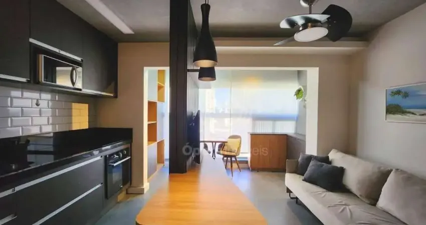 Apartamento com 1 dormitório para alugar, 40 m² por r$ 4.982,00/mês - cambuí - campinas/sp