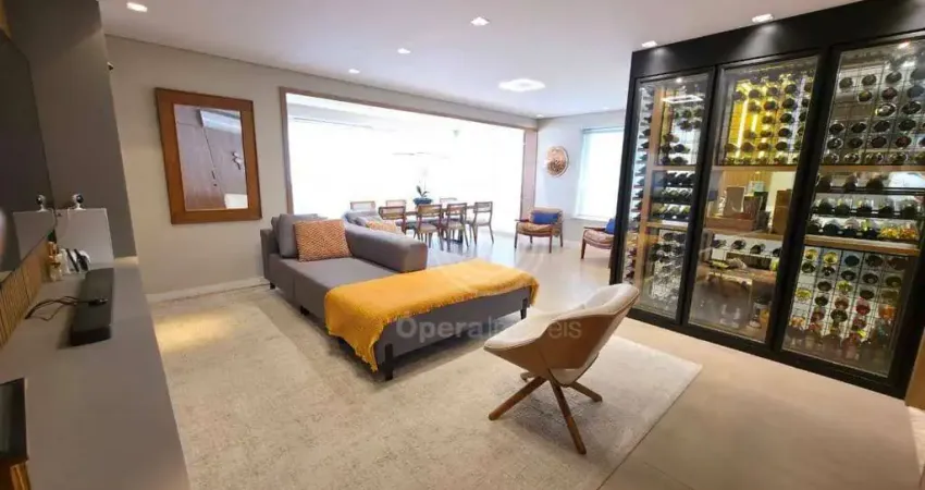 Apartamento com 3 dormitórios para alugar, 145 m² por r$ 17.445,00/mês - cambuí - campinas/sp