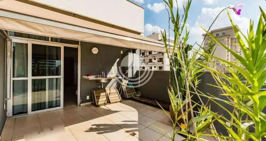 Cobertura à venda em Campinas, Cambuí, com 2 suítes, com 101 m², PETRÓPOLIS