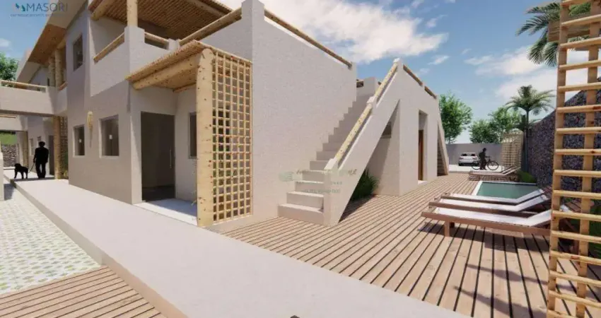 Apartamento com 2 dormitórios à venda, 43 m² por R$ 259.000,00 - Nova Cabrália - Santa Cruz Cabrália/BA