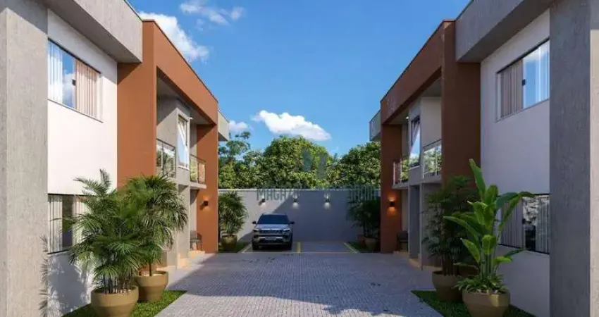 Apartamento Duplex com 2 dormitórios à venda, 82 m² por R$ 395.000,00 - Cambolo - Porto Seguro/BA