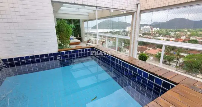 Cobertura com 3 quartos, Vila Clais, Bertioga - R$ 2.65 mi, Cod: 401855