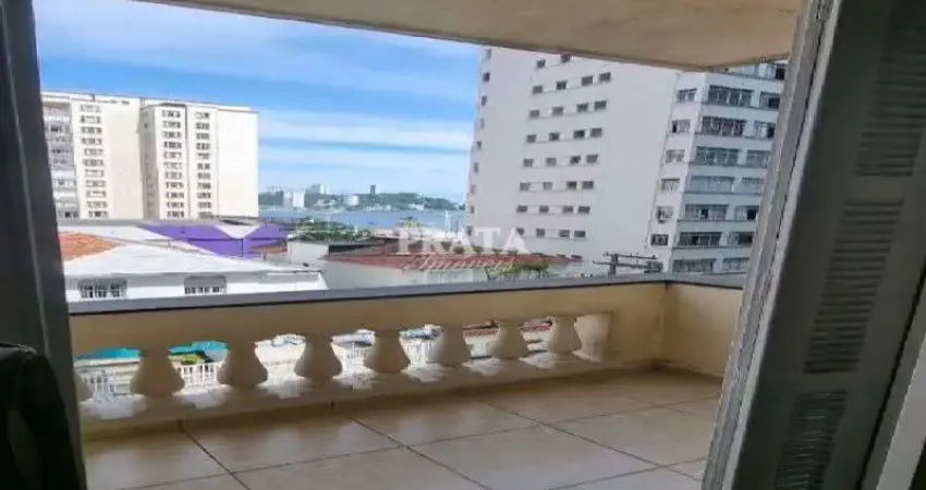 CENTRO SÃO VICENTE 3 DORMITÓRIOS 1 SUÍTE VISTA MAR
