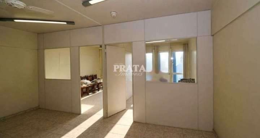 CENTRO SANTOS SALA COMERCIAL COM 1 VAGA GARAGEM DEMARCADA