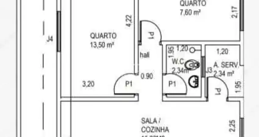 MORRO NOVA CINTRA SANTOS CASA 2 DORMITÓRIOS 1 VAGA GARAGEM