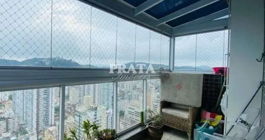 POMPÉIA SANTOS 2 DORMITÓRIOS 1 SUÍTE 3 VGS GARAGEM DEMARCADAS