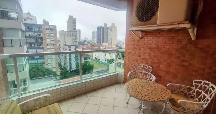 Apartamento com 2 quartos para alugar na Rua Castro Alves, 77, Embaré, Santos