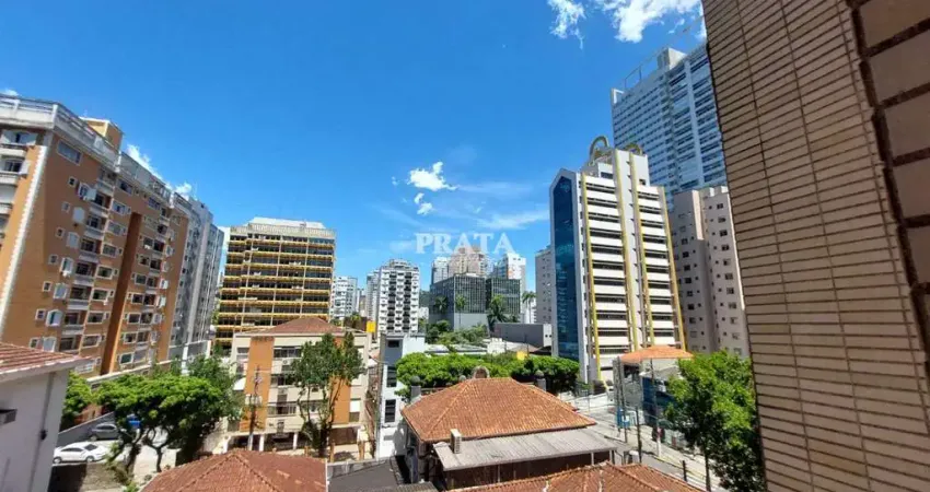 Gonzaga santos 3 dormitórios 1 suíte 2 vagas garagem demarcadas