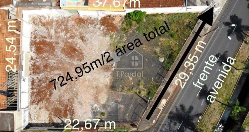 Terreno à venda na Avenida do Café, Vila Amélia, Ribeirão Preto