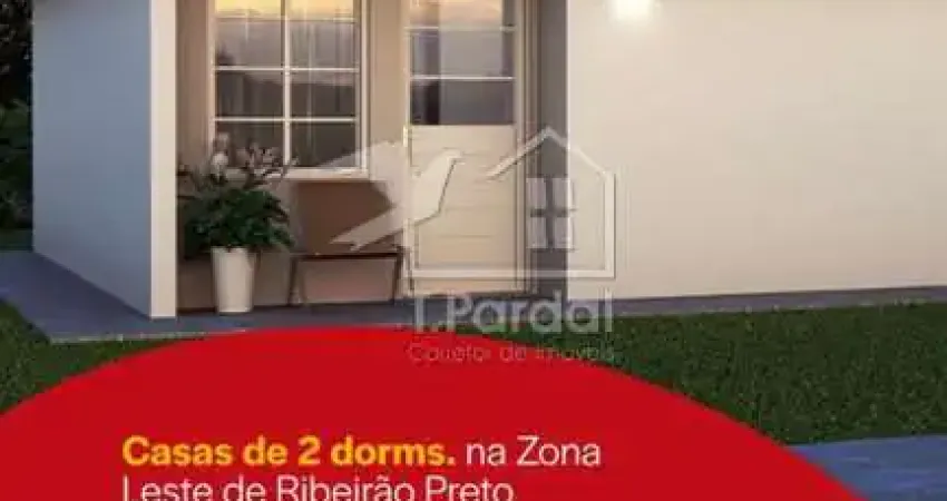 Casa em condomínio fechado com 2 quartos à venda na Rua José Álvaro Gonçalves, Parque Residencial Cândido Portinari, Ribeirão Preto