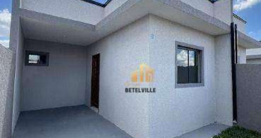 Casa com 2 dormitórios à venda, 42 m² - Campo de Santana - Curitiba/PR