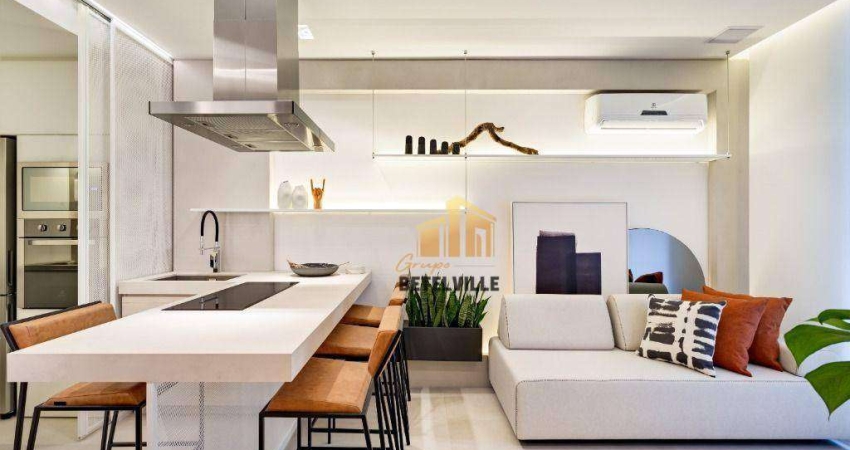 Apartamento com 1 dormitório à venda - Campina do Siqueira - Curitiba/PR