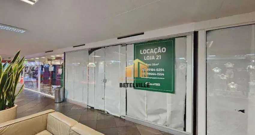 Loja para alugar - Água Verde - Curitiba/PR