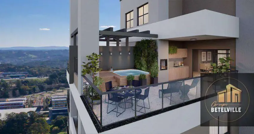 Apartamento com 3 dormitórios à venda, 112 m² - Ecoville - Curitiba/PR