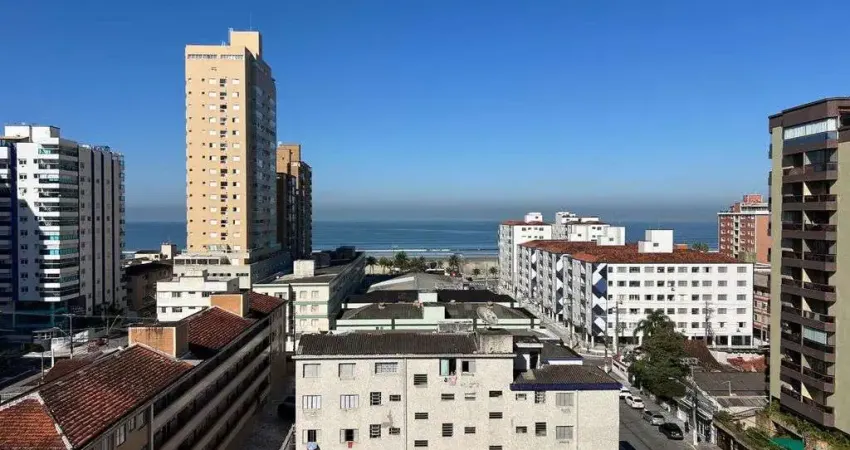 Apartamento com vista mar, 2 dormitórios, 1 suíte, bairro do boqueirão.