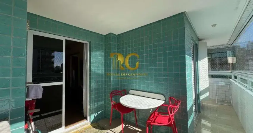 Apartamento 2 dormitórios, 1 suíte no canto do forte, em praia grande.