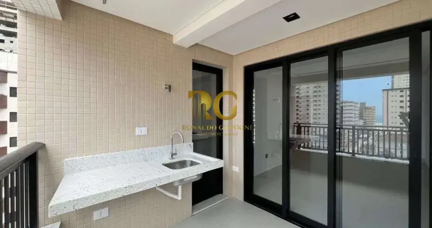 Apartamento 2 dormitórios, 1 suíte, na aviação em praia grande.