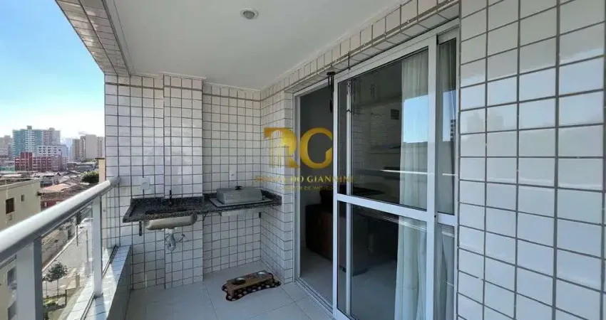 Apartamento com moveis planejados no canto do forte, em praia grande.