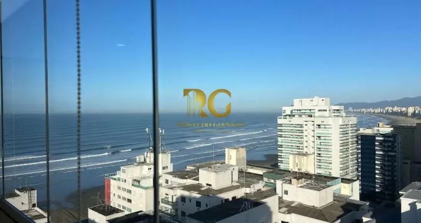 Cobertura duplex vista mar, mobiliada a 100 metros da praia no canto do forte!