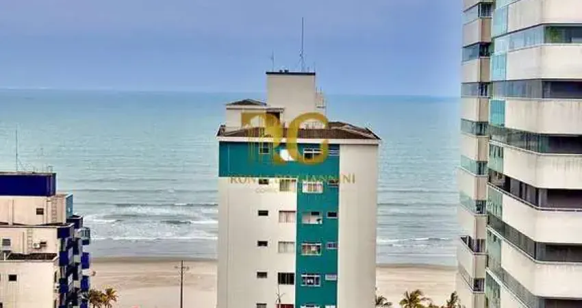 Apartamento novo com vista mar a 100 metros da praia na tupi em praia grande.