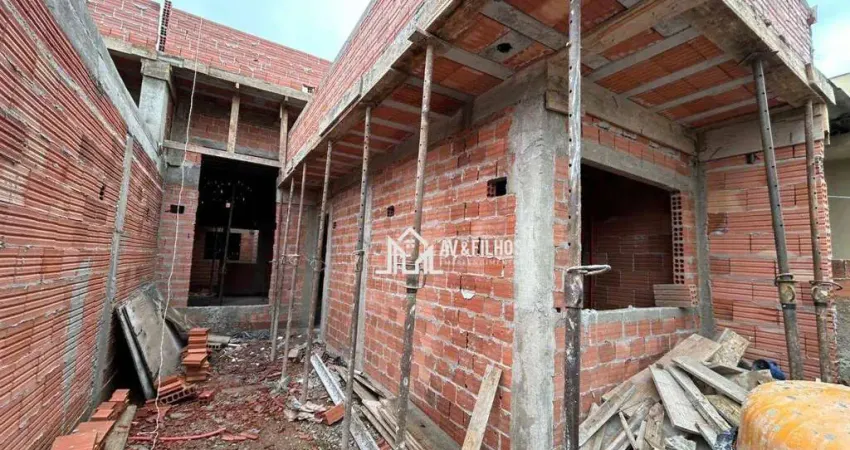 Casa com 3 dormitórios à venda, 69 m² por r$ 480.000,00 - jardim dona joaquina ii - pinhais/pr