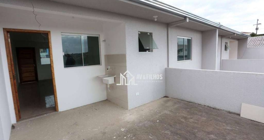 Casa com 2 dormitórios à venda, 76 m² por R$ 395.000 - Cajuru - Curitiba/PR
