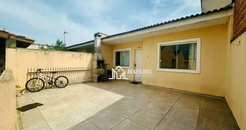 Casa com 3 dormitórios à venda, 65 m² por r$ 250.000,00 - jardim bela vista - piraquara/pr