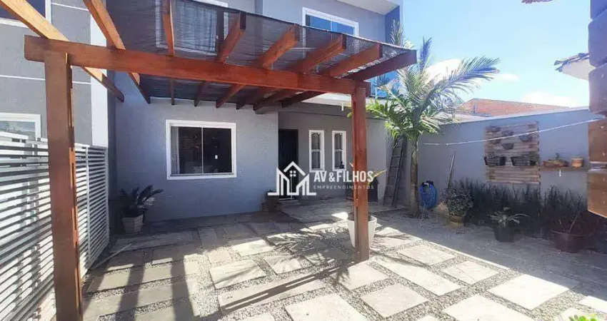 Sobrado com 3 dormitórios à venda, 112 m² por r$ 610.000,00 - planta são tiago - piraquara/pr