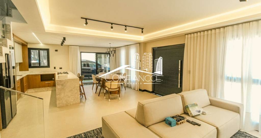 Casa em condomínio fechado com 3 quartos para alugar na Avenida Cândido Hartmann, 5118, Santa Felicidade, Curitiba