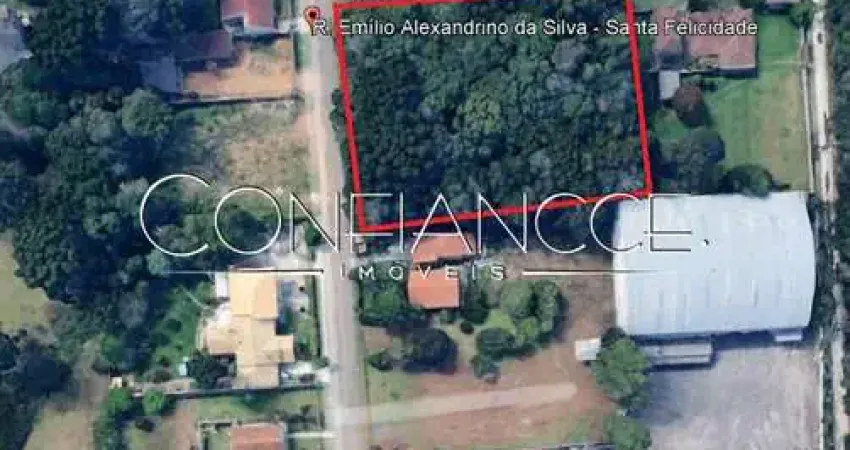 Terreno à venda na Rua Emílio Alexandrino da Silva, Santa Felicidade, Curitiba