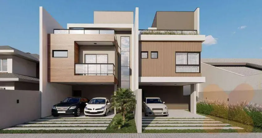 Sobrado com 3 dormitórios à venda  - Costeira - São José dos Pinhais/PR