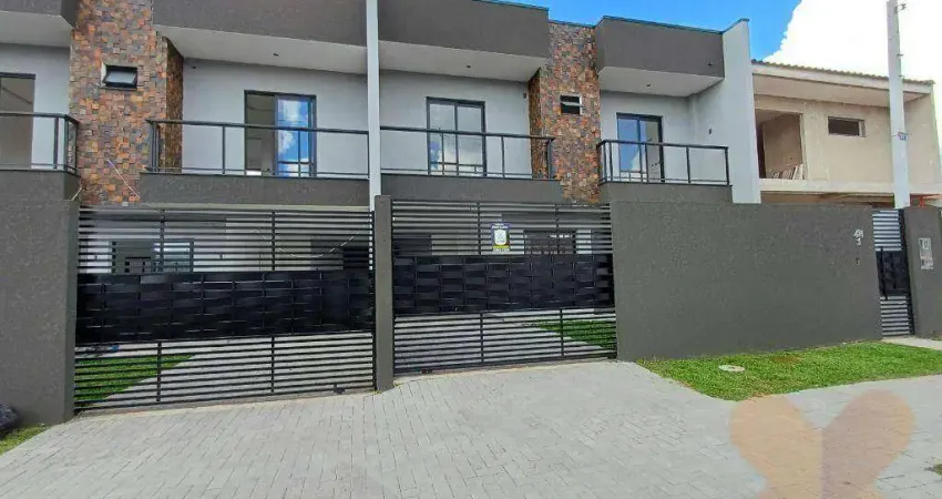 Sobrado com 3 dormitórios à venda, 141 m² por R$ 879.000,00 - Afonso Pena - São José dos Pinhais/PR