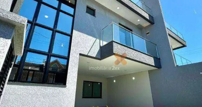 Sobrado com 3 dormitórios à venda  - cruzeiro - são josé dos pinhais/pr