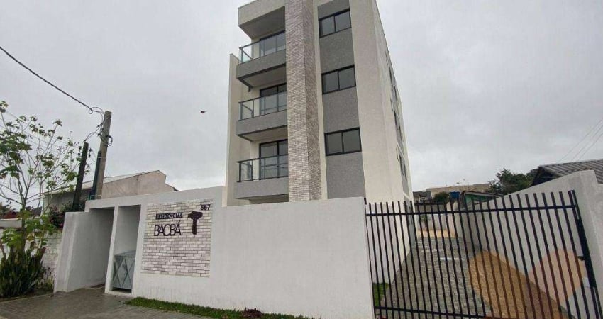 Apartamento com 2 dormitórios à venda - maria antonieta - pinhais/pr