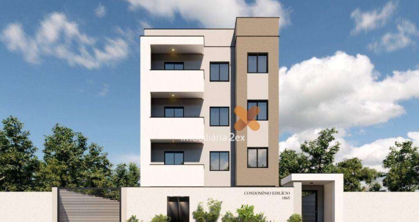 Apartamento com 3 dormitórios à venda, 55 m² por R$ 379.180,00 - Afonso Pena - São José dos Pinhais/PR