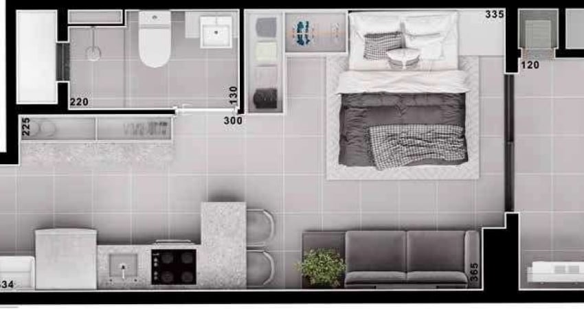 Apartamento com 2 quartos à venda na Rua Eduardo Carlos Pereira, 4000, Portão, Curitiba