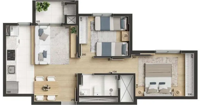Apartamento com 3 quartos à venda na Rua Nicolau Kresko, 70, Hauer, Curitiba