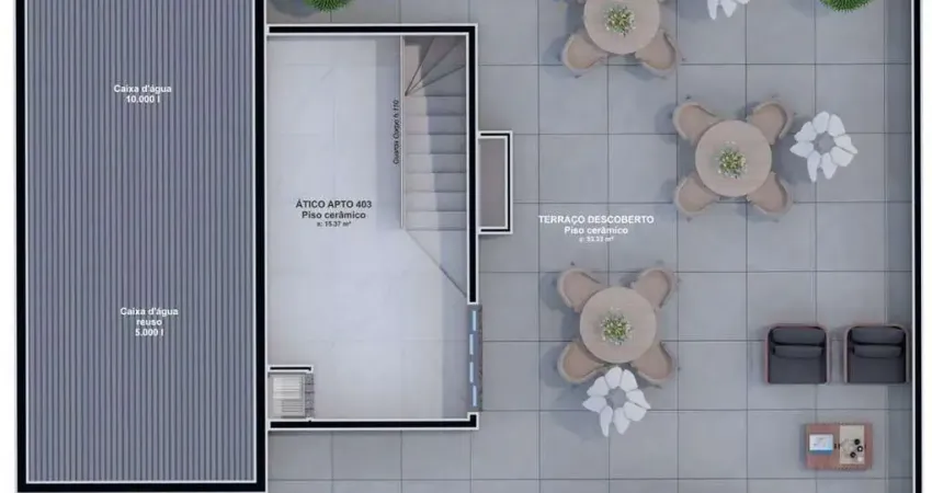 Apartamento com 2 quartos à venda na Rua Frederico Maurer, 1641, Hauer, Curitiba