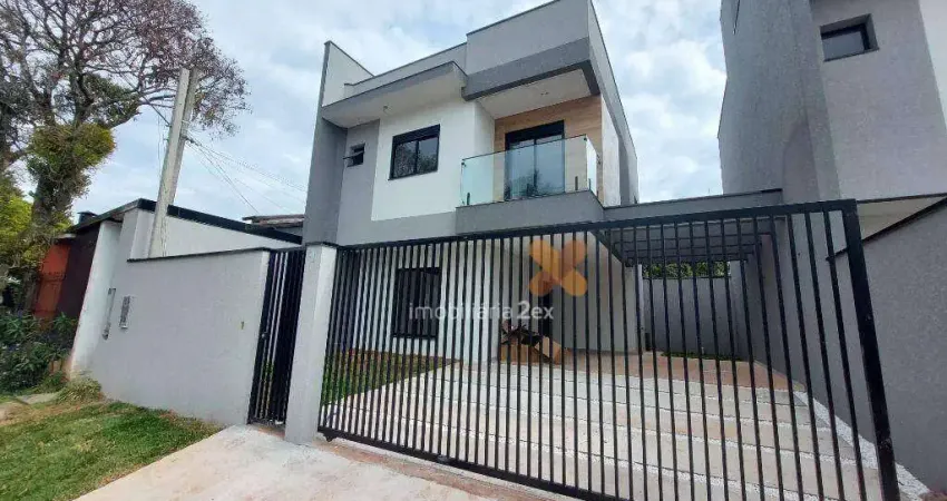 Sobrado com 3 dormitórios à venda, 133 m² por R$ 998.000,00 - Afonso Pena - São José dos Pinhais/PR