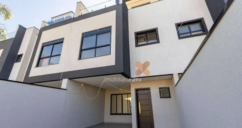 Sobrado com 3 dormitórios à venda, 136 m² por R$ 789.000,00 - Cajuru - Curitiba/PR