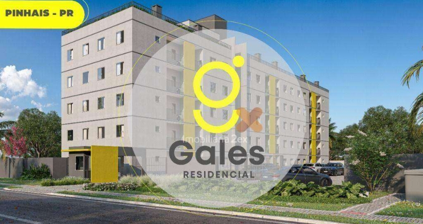 Apartamento com 2 dormitórios à venda - Weissópolis - Pinhais/PR
