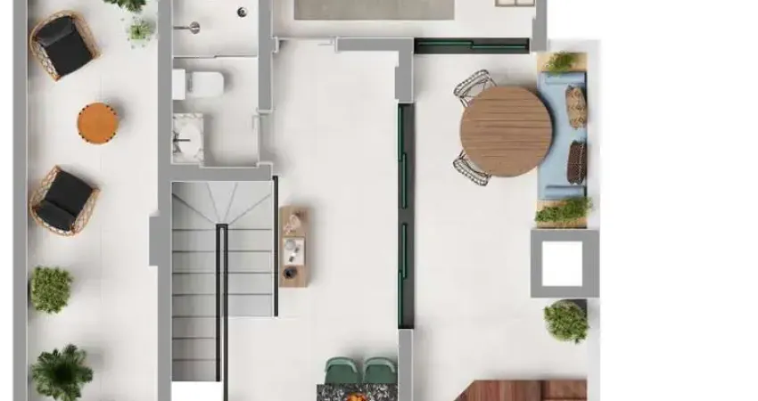 Apartamento com 2 quartos à venda na Rua Paulo Friebe, 231, Bairro Alto, Curitiba
