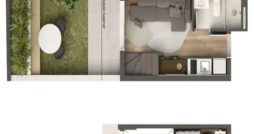 Apartamento com 1 quarto à venda na Rua Imaculada Conceição, 1236, Prado Velho, Curitiba