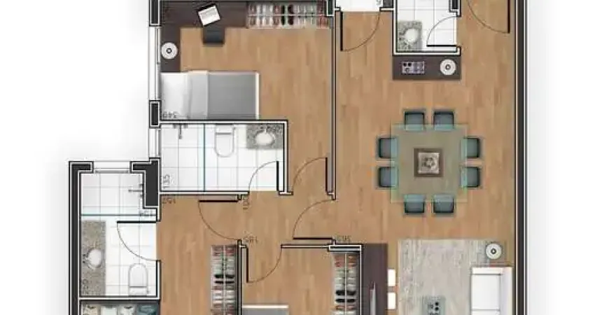 Cobertura com 3 dormitórios à venda sendo 1 suíte, 173.36 m² por - R$ 2.360.000,00 - Juvevê - Curitiba/PR