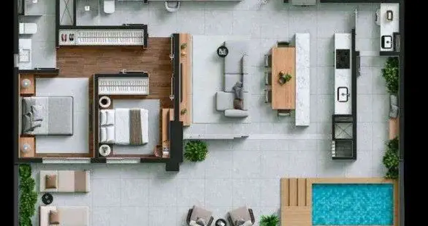 Apartamento com 3 dormitórios à venda sendo 1 suíte, 103.8 m² por - R$ 1.493.552,68 - Portão - Curitiba/PR