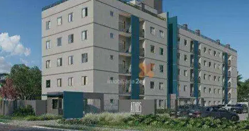 Apartamento com 2 dormitórios à venda - weissópolis - pinhais/pr