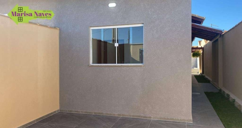 Casa com 2 dormitórios à venda, 61 m² por R$ 329.000 - Recanto dos Bandeirantes - Itanhaém/SP