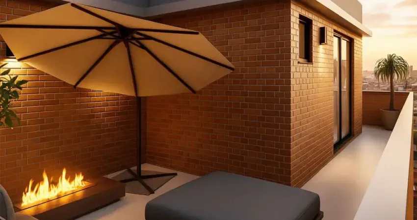 Studio à venda, 22 m² por r$ 215.500,00 - uberaba - curitiba/pr