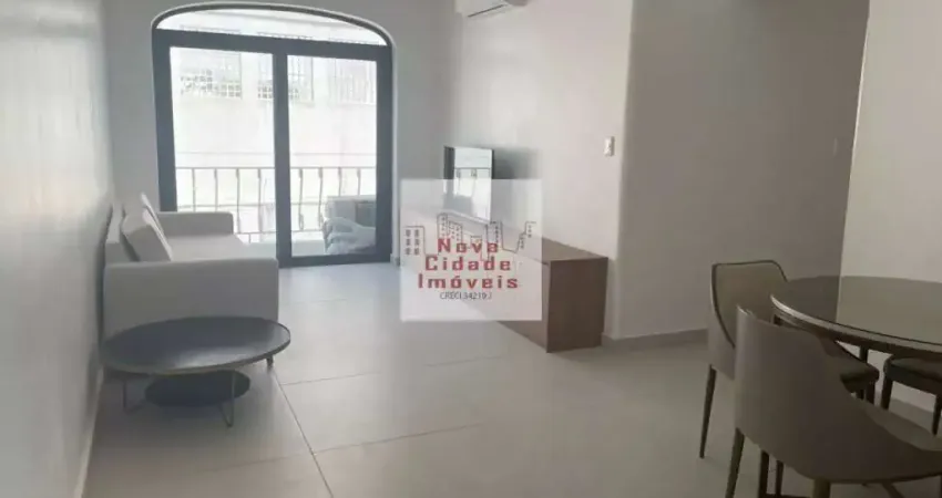 Vila olímpia! apto. 70 m² mobiliado 2 dorms. 1 suíte 3 banhs.1vaga para locação - ap3080